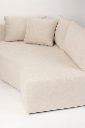 Cream Chaise Longue | Zuiver Prosper | OROA.com