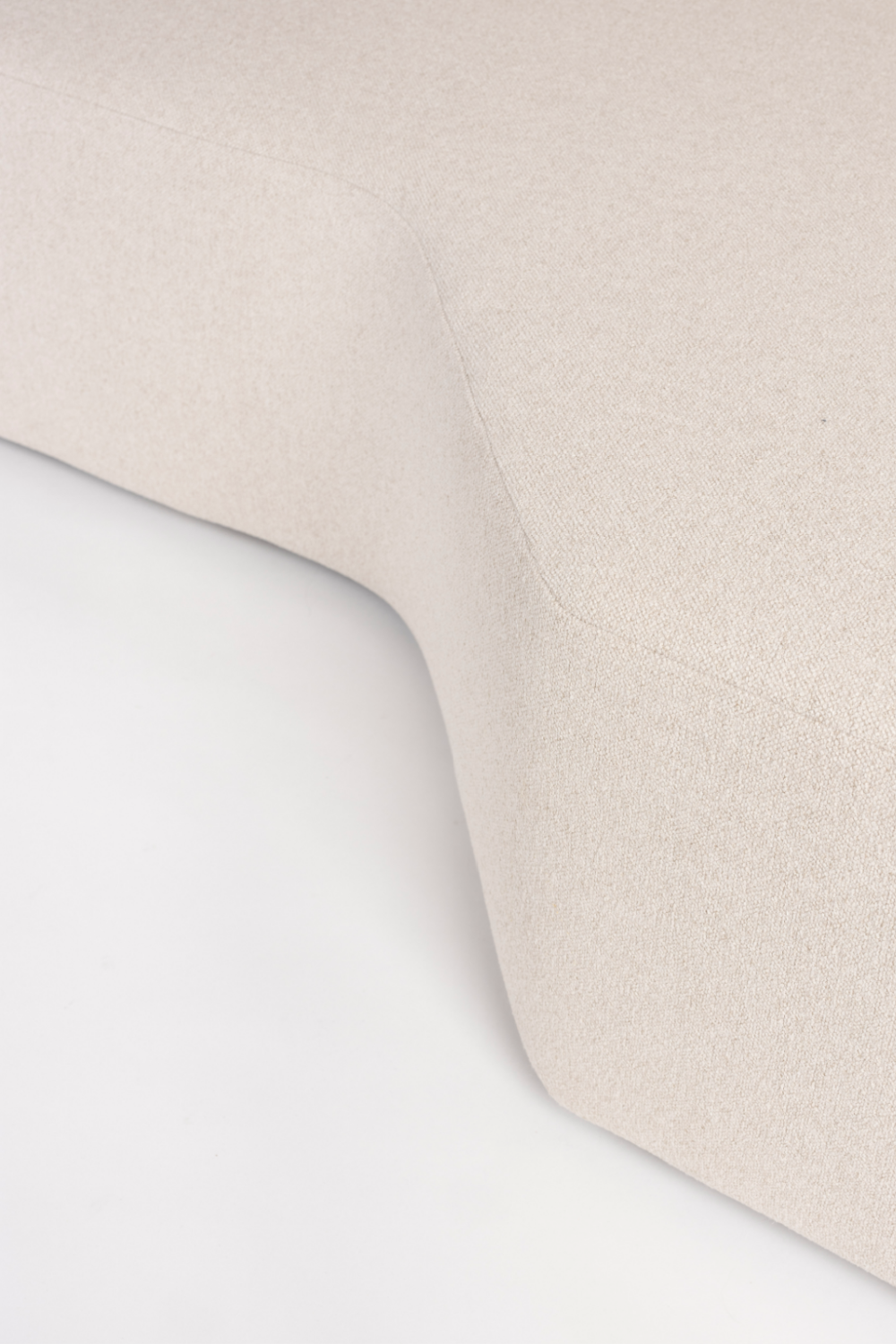 Cream Chaise Longue | Zuiver Prosper | OROA.com