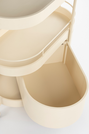 Beige Storage Trolley | Zuiver Wim | OROA.com