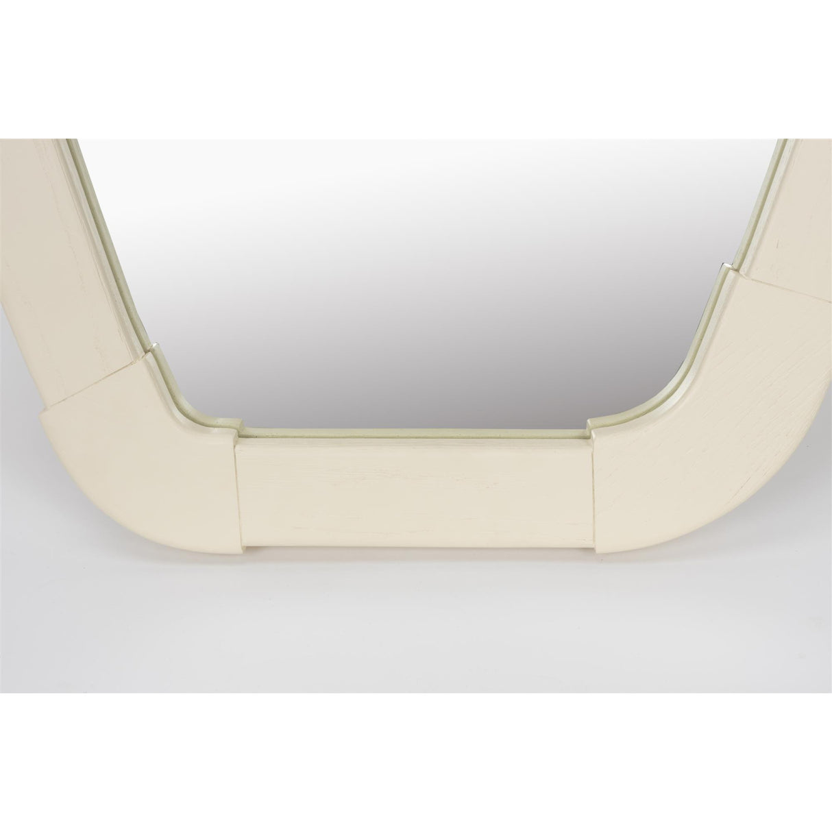   Modern European furniture - Beige Oak Asymmetrical Mirror - www.oroa.com | Oroa.com