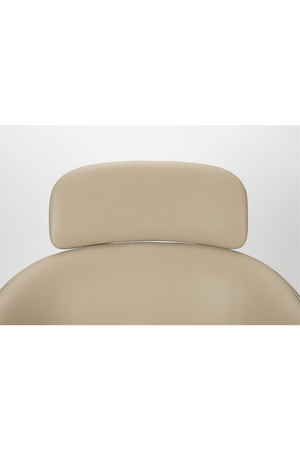 Beige Leather Lounge Chair | Zuiver Frie | OROA.com