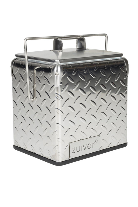 Gray Metal Cooler  | Zuiver Be Heavy | OROA.com