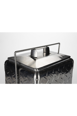 Gray Metal Cooler  | Zuiver Be Heavy | OROA.com