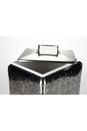 Gray Metal Cooler  | Zuiver Be Heavy | OROA.com