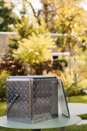 Gray Metal Cooler  | Zuiver Be Heavy | OROA.com