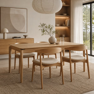   Modern European furniture - Ash Wood Dining Table S - www.oroa.com | Oroa.com
