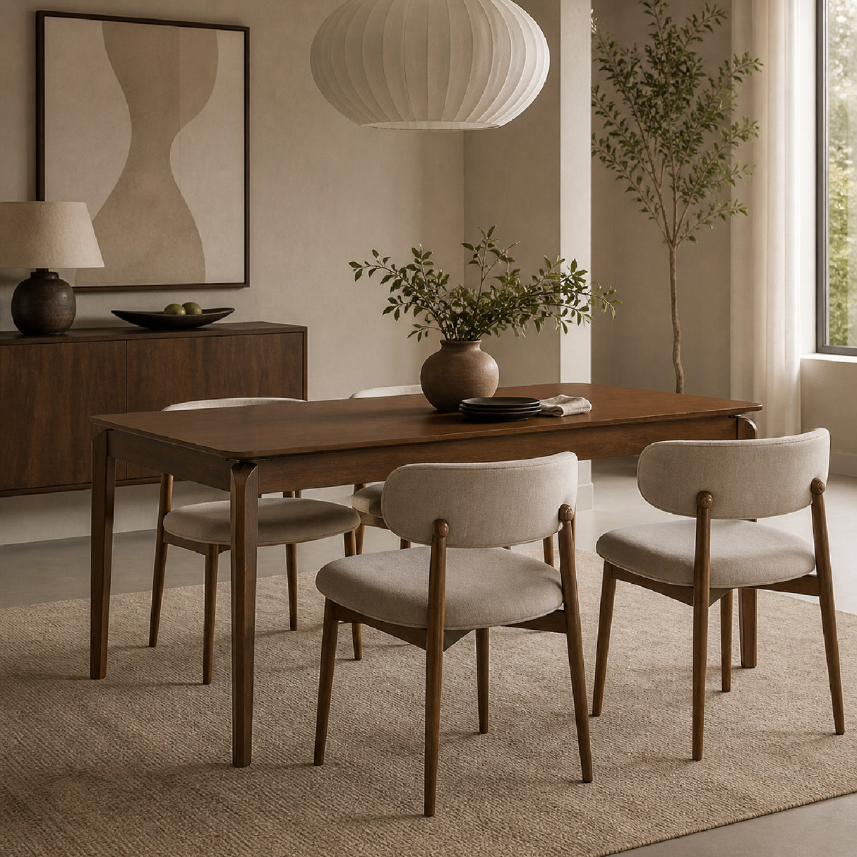   Modern European furniture - Ash Wood Dining Table S - www.oroa.com | Oroa.com