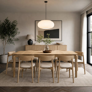  Modern European furniture - Ash Wood Dining Table L - www.oroa.com | Oroa.com