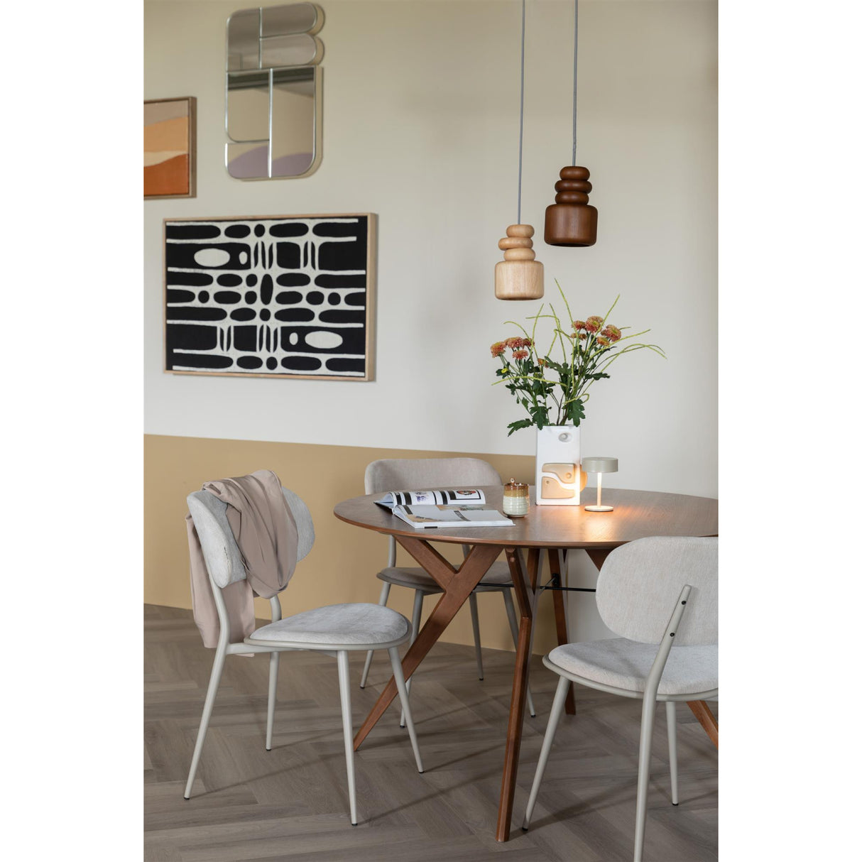   Modern European furniture - Solid Wood Round Dining Table - www.oroa.com | Oroa.com