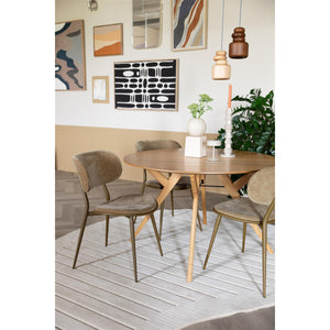   Modern European furniture - Solid Wood Round Dining Table - www.oroa.com | Oroa.com