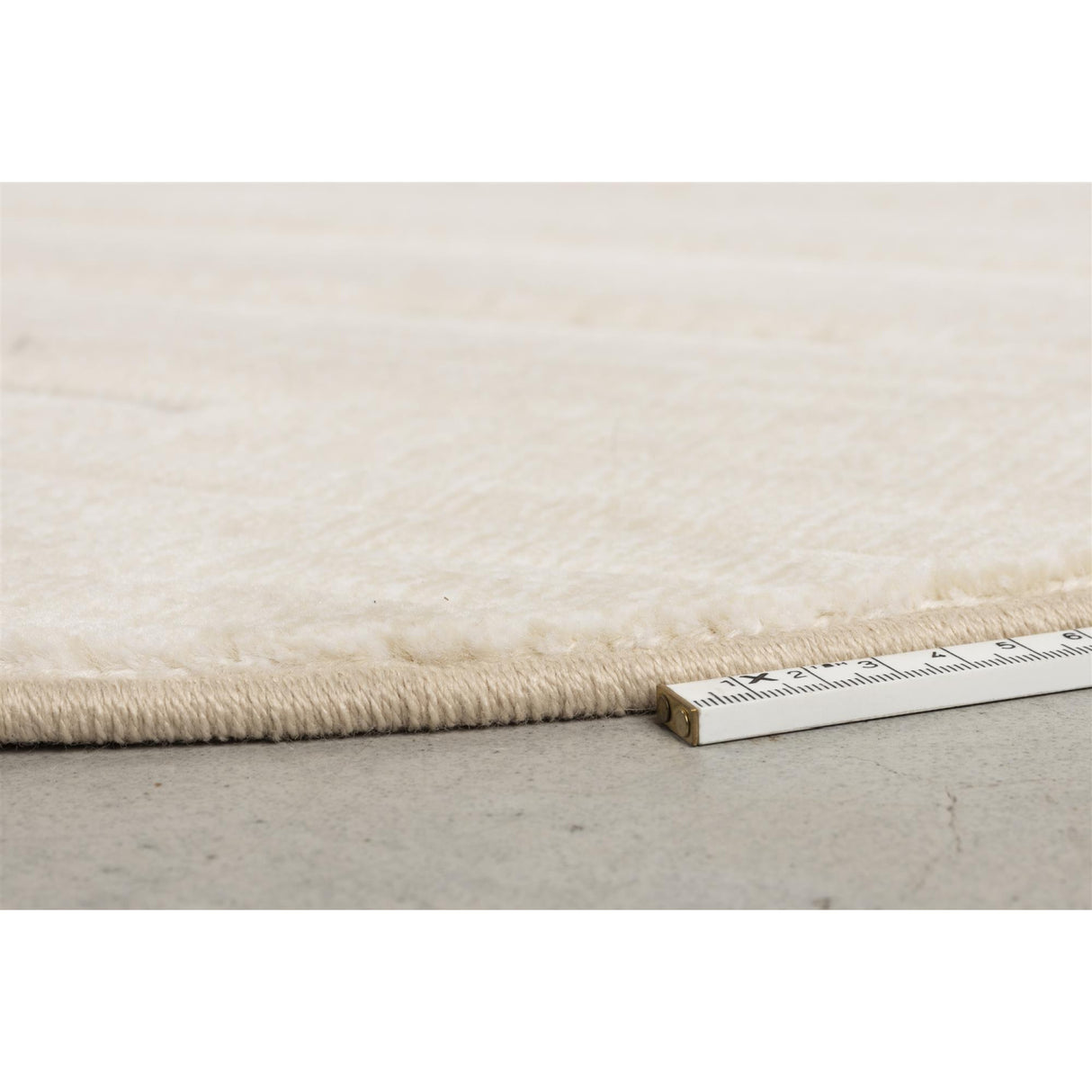   Modern European furniture - Beige Striped Organic-Shaped Carpet - www.oroa.com | Oroa.com