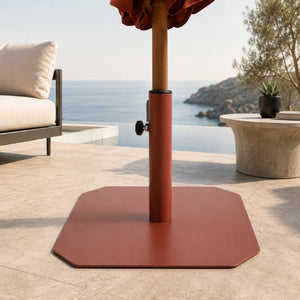   Modern European furniture - Red Sunbrella Parasol - www.oroa.com | Oroa.com