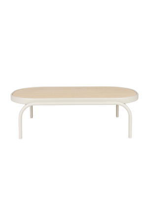 Beige Aluminum Coffee Table | Zuiver Vista | OROA.com
