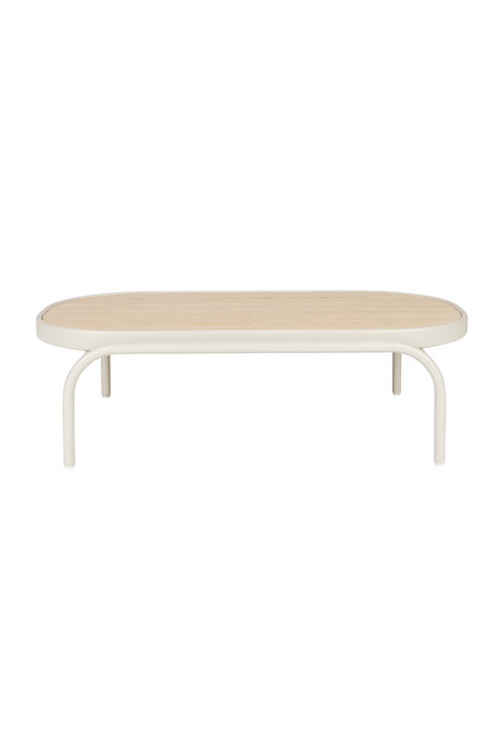 Beige Aluminum Coffee Table | Zuiver Vista | OROA.com