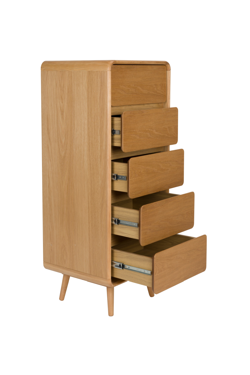 Wooden 4-Drawer Cabinet | Zuiver Rise | OROA.com