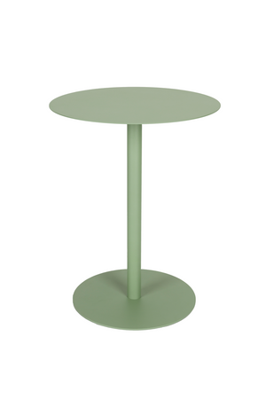 Pedestal Round Outdoor Side Table | Zuiver Snow | OROA.com