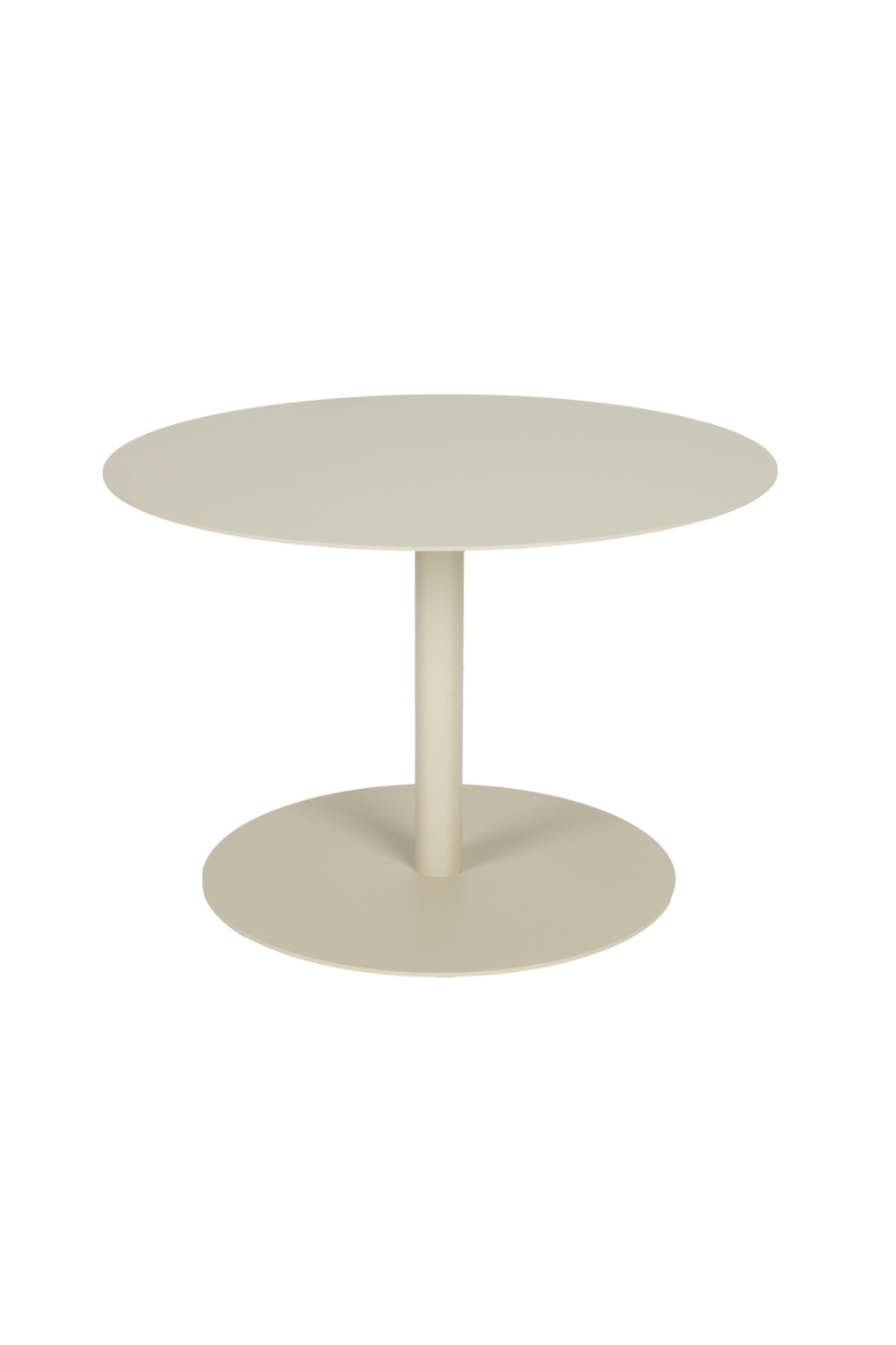 Pedestal Round Outdoor Coffee Table | Zuiver Snow | OROA.com