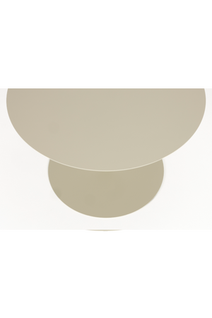 Pedestal Round Outdoor Coffee Table | Zuiver Snow | OROA.com