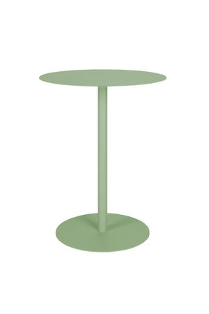 Pedestal Round Outdoor Bistro Table | Zuiver Snow | OROA.com