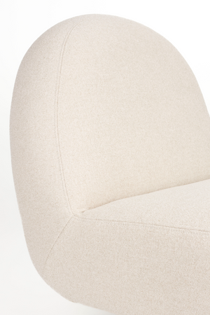 Arched Back Swivel Lounge Chair | Zuiver Eden | OROA.com