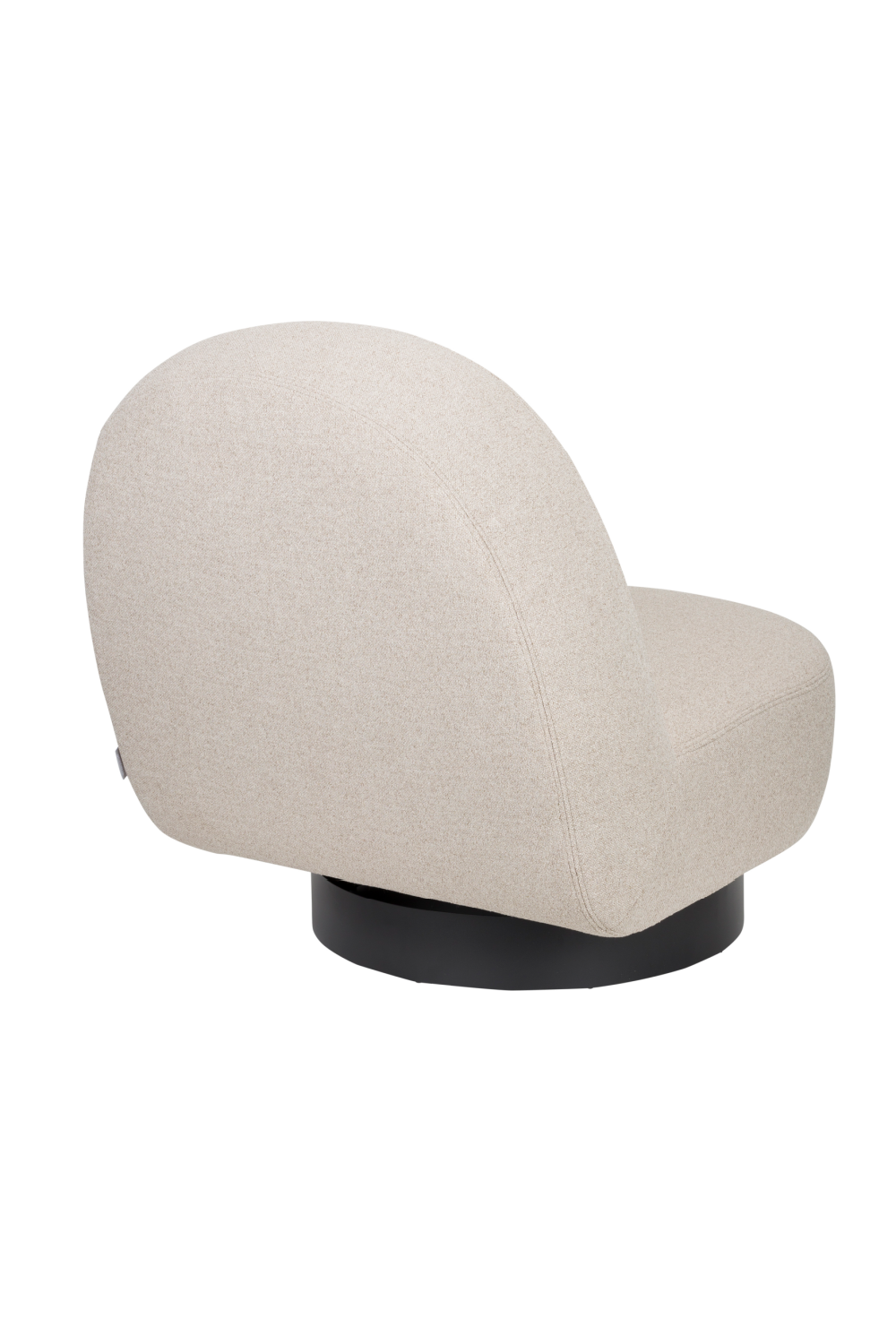 Arched Back Swivel Lounge Chair | Zuiver Eden | OROA.com