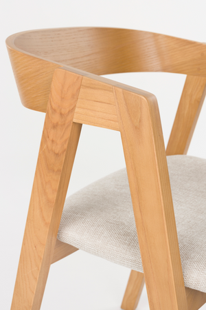 Solid Ash Dining Chair (2) | Zuiver Mads | OROA.com