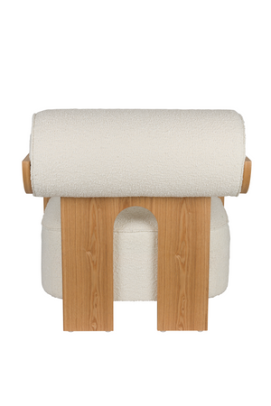 Ash Framed Boucle Lounge Chair | Zuiver Oolong | Oroa.com