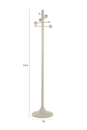 Rubber Wood Coat Rack | Zuiver Jason | Oroa.com