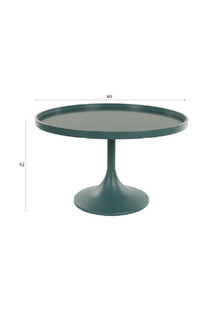 Round Pedestal Coffee Table | Zuiver Jason | OROA.com