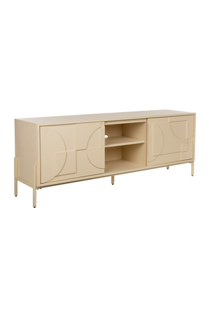 Oak Relief Sideboard | Zuiver Faces | OROA.com