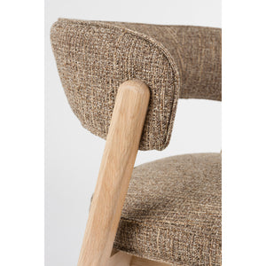   Modern European furniture - Oak Framed Dining Chairs (2) - www.oroa.com | Oroa.com