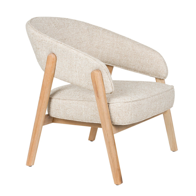 Modern European furniture - Oak Framed Lounge Chair - www.oroa.com