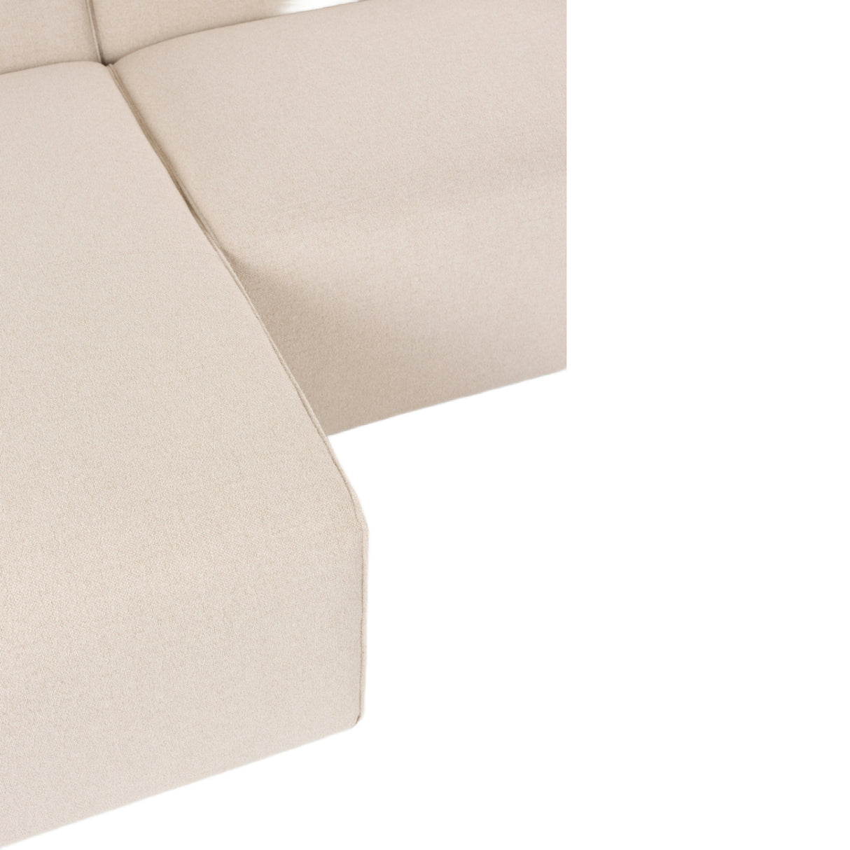   Modern European furniture - Cream 3-Seater Sofa - www.oroa.com | Oroa.com