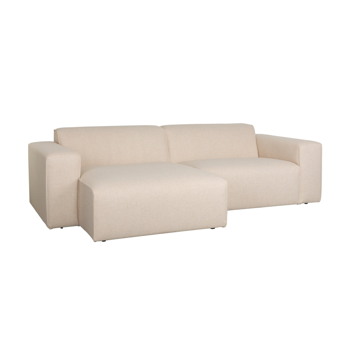   Modern European furniture - Cream 3-Seater Sofa - www.oroa.com | Oroa.com