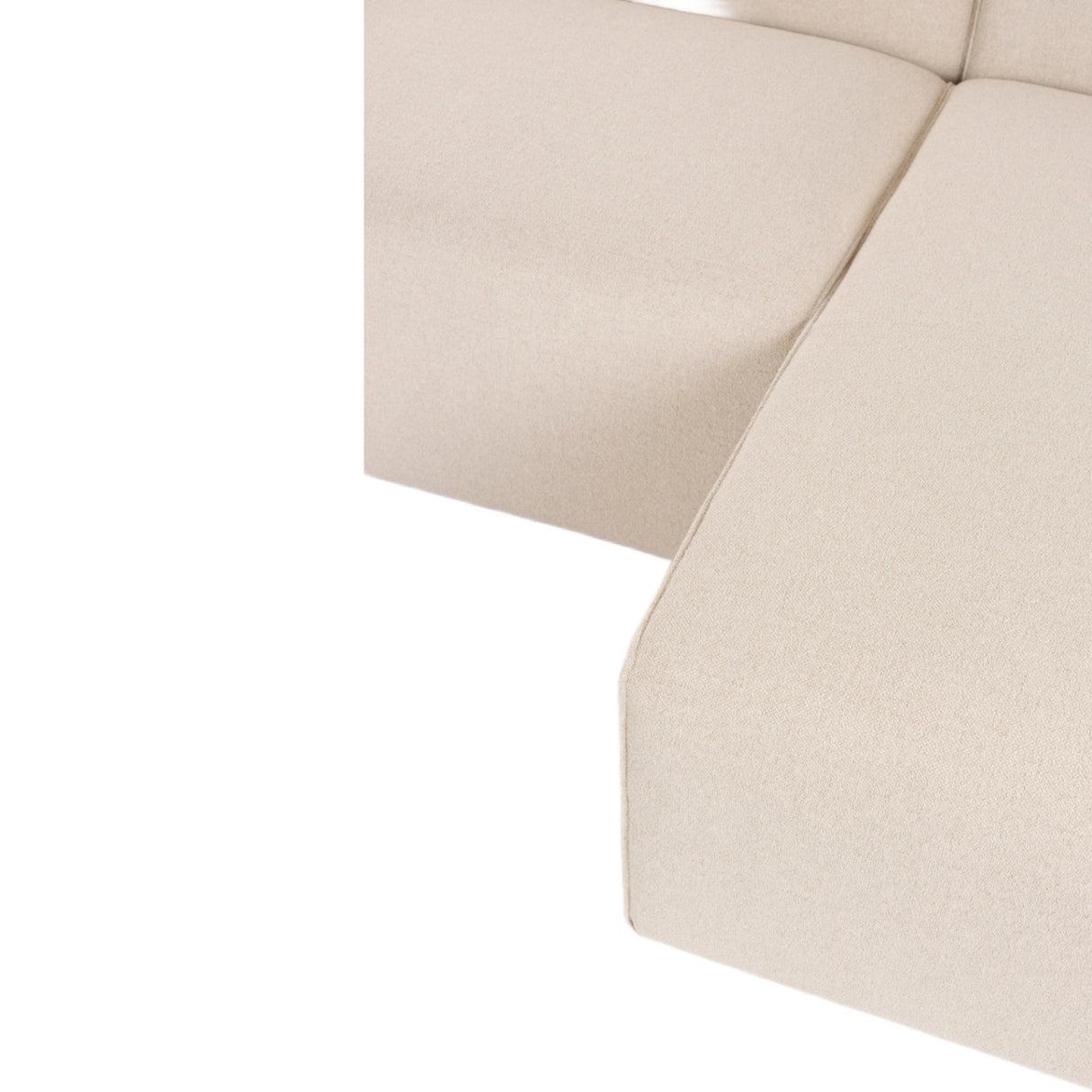   Modern European furniture - Cream 3-Seater Sofa - www.oroa.com | Oroa.com