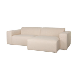   Modern European furniture - Cream 3-Seater Sofa - www.oroa.com | Oroa.com