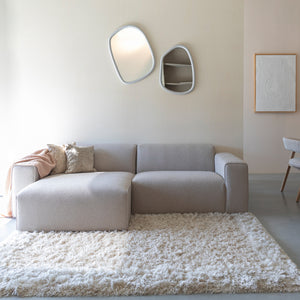   Modern European furniture - Beige 3-Seater Sofa - www.oroa.com | Oroa.com