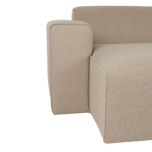   Modern European furniture - Beige 3-Seater Sofa - www.oroa.com | Oroa.com