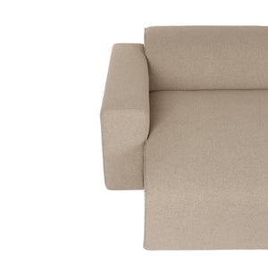   Modern European furniture - Beige 3-Seater Sofa - www.oroa.com | Oroa.com