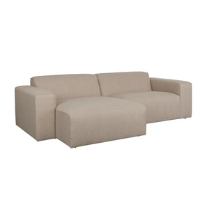   Modern European furniture - Beige 3-Seater Sofa - www.oroa.com | Oroa.com