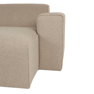  Modern European furniture - Beige 3-Seater Sofa - www.oroa.com | Oroa.com