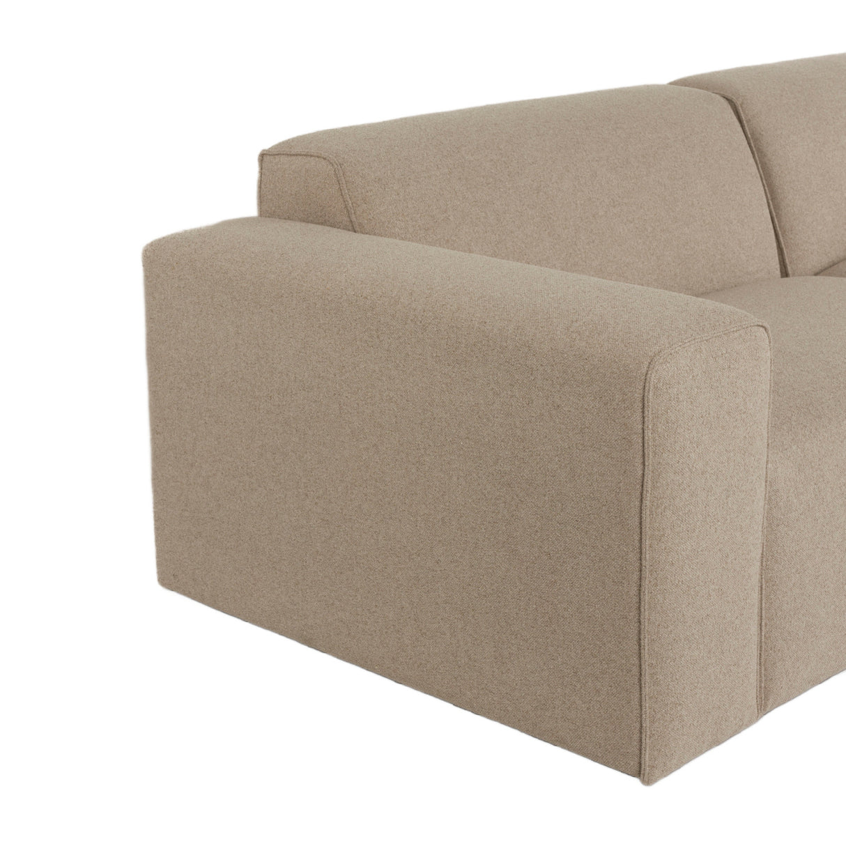   Modern European furniture - Beige 3-Seater Sofa - www.oroa.com | Oroa.com