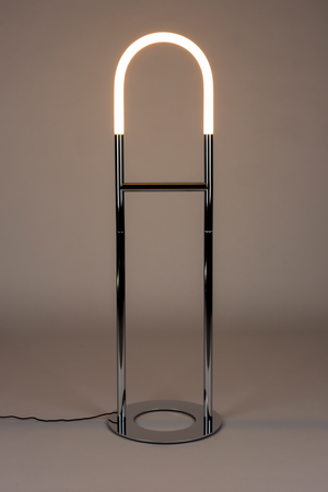 Modern Chrome Floor Lamp | Zuiver Arch | Oroa.com