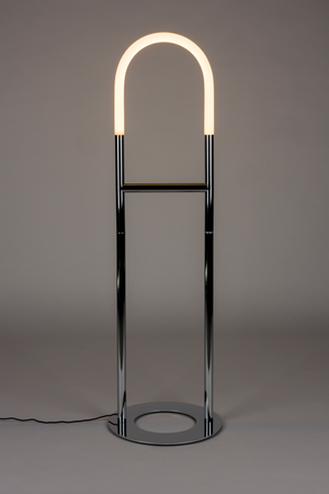 Modern Chrome Floor Lamp | Zuiver Arch | Oroa.com