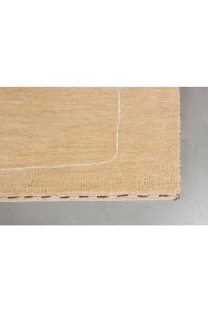 Beige Woven Carpet | Zuiver Doodle | Oroa.com
