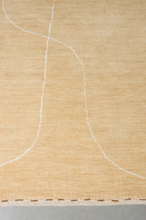 Beige Woven Carpet | Zuiver Doodle | Oroa.com
