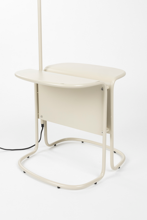 Beige Side Table Floor Lamp | Zuiver Lustor | Oroa.com