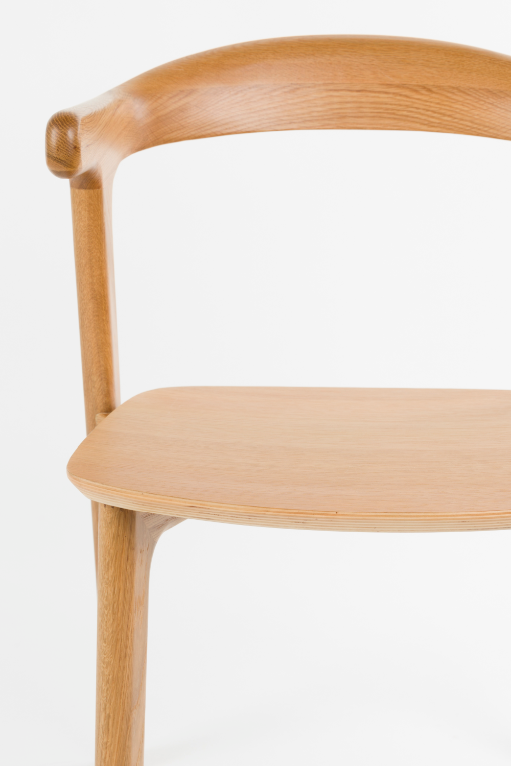 Rubber Wood Dining Chairs (2) | Zuiver Northwood | Oroa.com