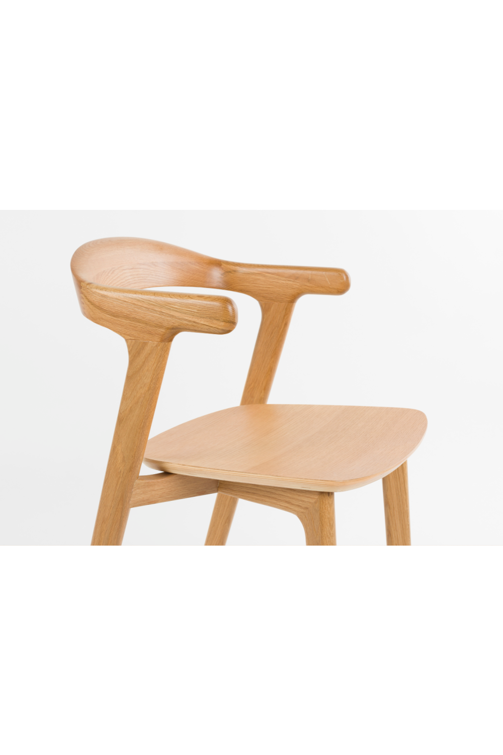 Rubber Wood Dining Chairs (2) | Zuiver Northwood | Oroa.com