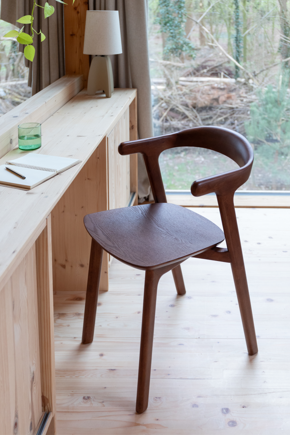 Rubber Wood Dining Chairs (2) | Zuiver Northwood | Oroa.com